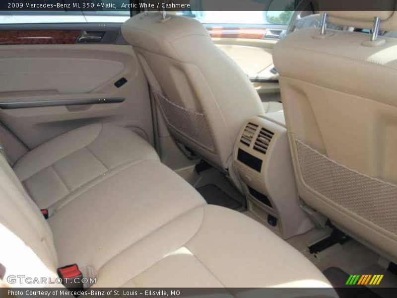 Arctic White / Cashmere 2009 Mercedes-Benz ML 350 4Matic