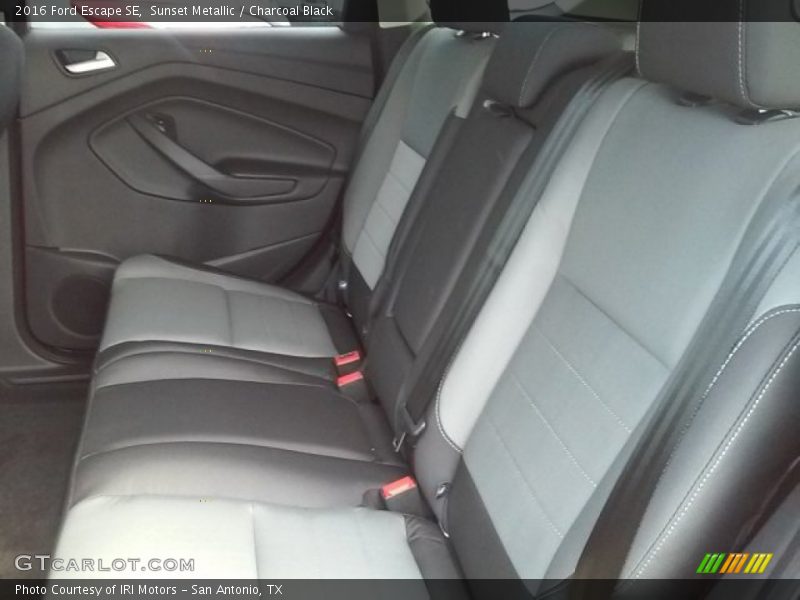 Sunset Metallic / Charcoal Black 2016 Ford Escape SE