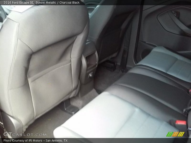 Sunset Metallic / Charcoal Black 2016 Ford Escape SE