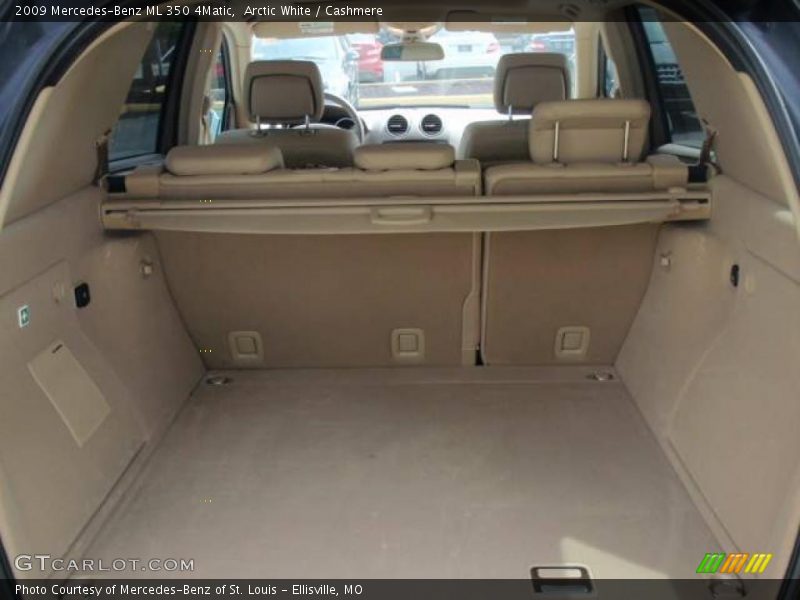 Arctic White / Cashmere 2009 Mercedes-Benz ML 350 4Matic