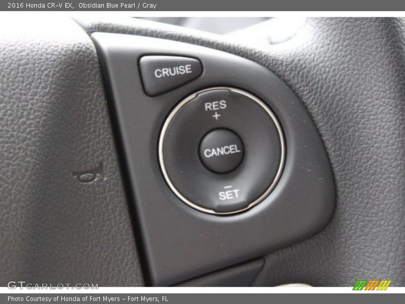 Controls of 2016 CR-V EX