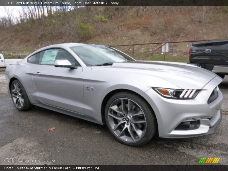 Front 3/4 View of 2016 Mustang GT Premium Coupe