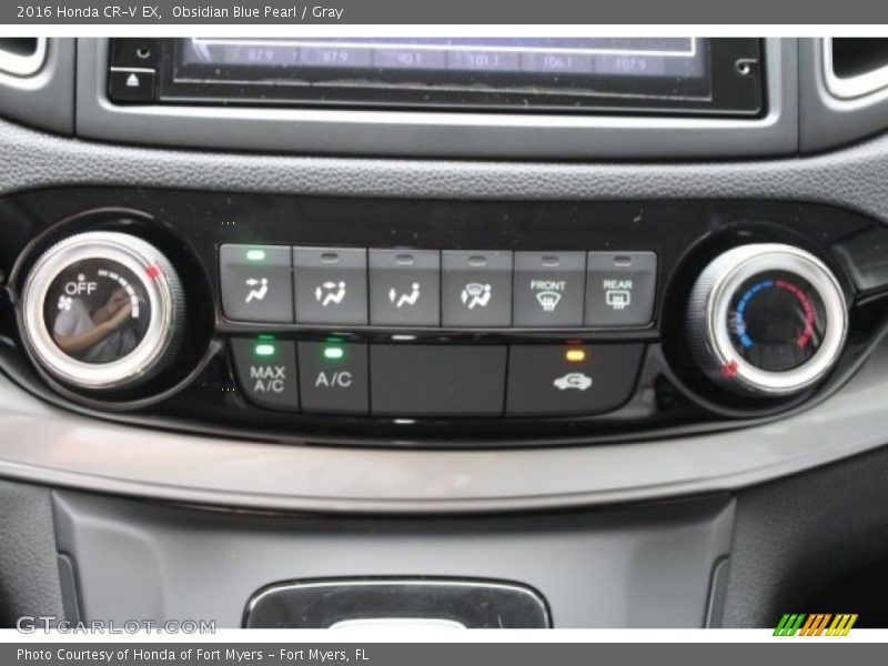 Controls of 2016 CR-V EX