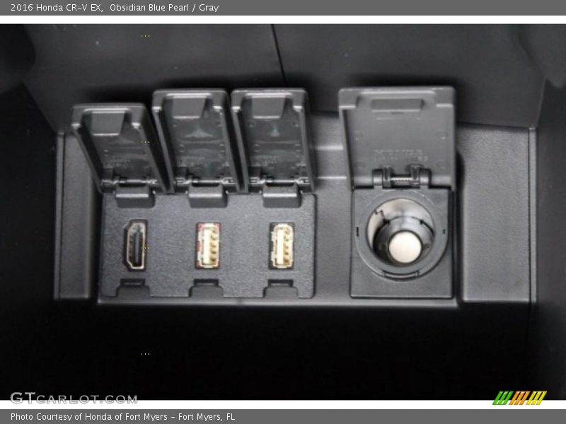 Controls of 2016 CR-V EX