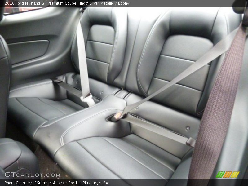 Ingot Silver Metallic / Ebony 2016 Ford Mustang GT Premium Coupe