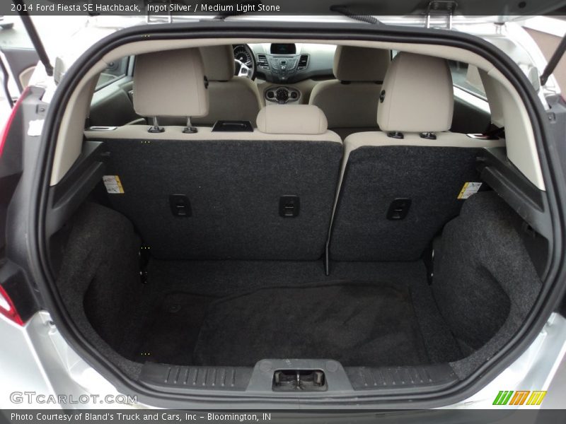 Ingot Silver / Medium Light Stone 2014 Ford Fiesta SE Hatchback