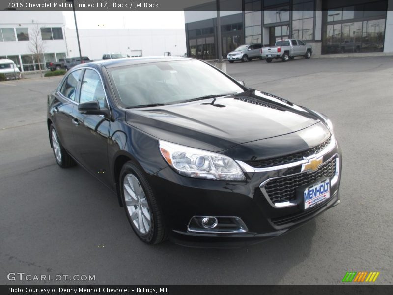 Black / Jet Black 2016 Chevrolet Malibu Limited LTZ