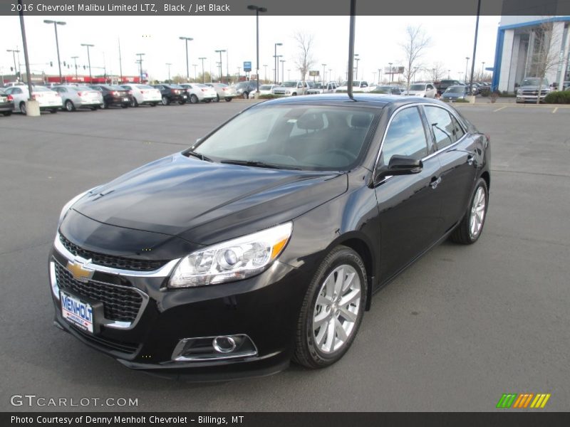 Black / Jet Black 2016 Chevrolet Malibu Limited LTZ