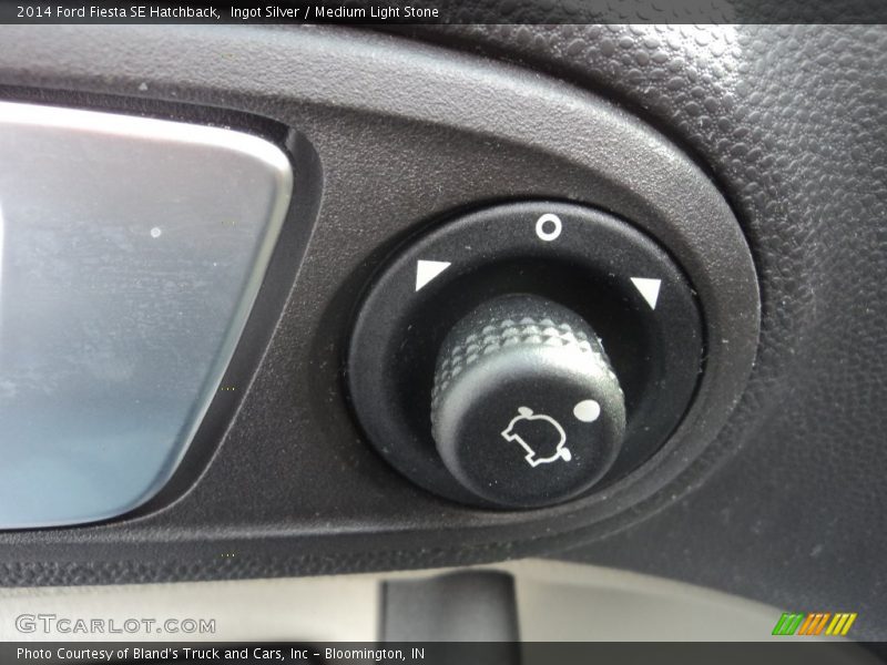 Ingot Silver / Medium Light Stone 2014 Ford Fiesta SE Hatchback