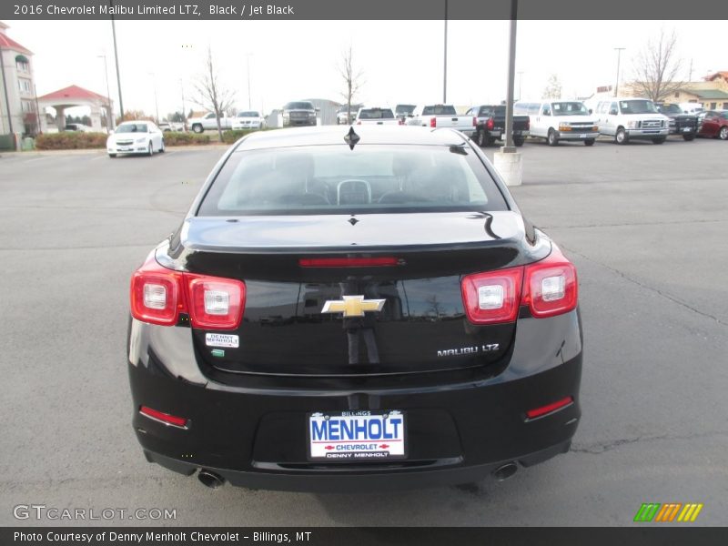 Black / Jet Black 2016 Chevrolet Malibu Limited LTZ