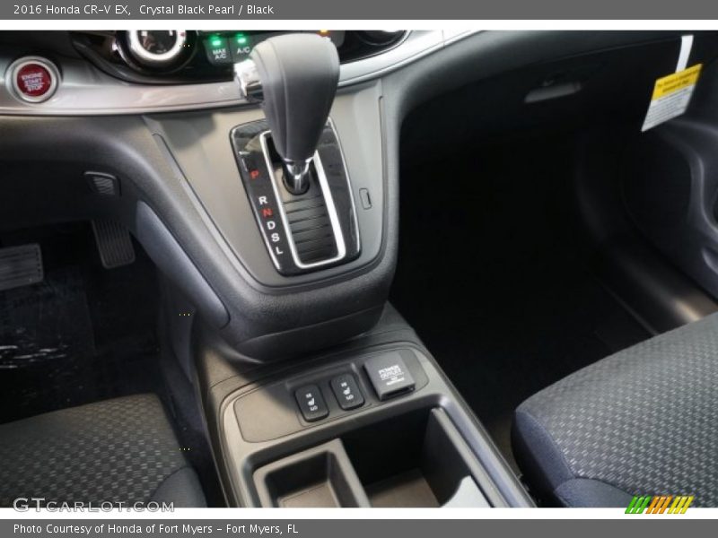 Crystal Black Pearl / Black 2016 Honda CR-V EX