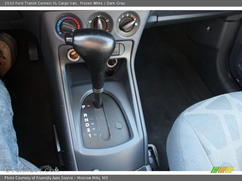 Frozen White / Dark Gray 2010 Ford Transit Connect XL Cargo Van