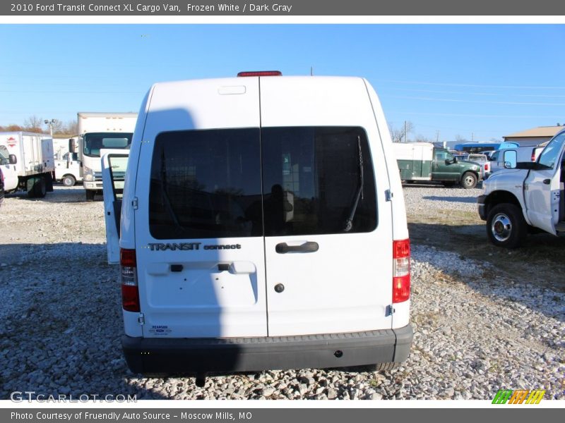 Frozen White / Dark Gray 2010 Ford Transit Connect XL Cargo Van