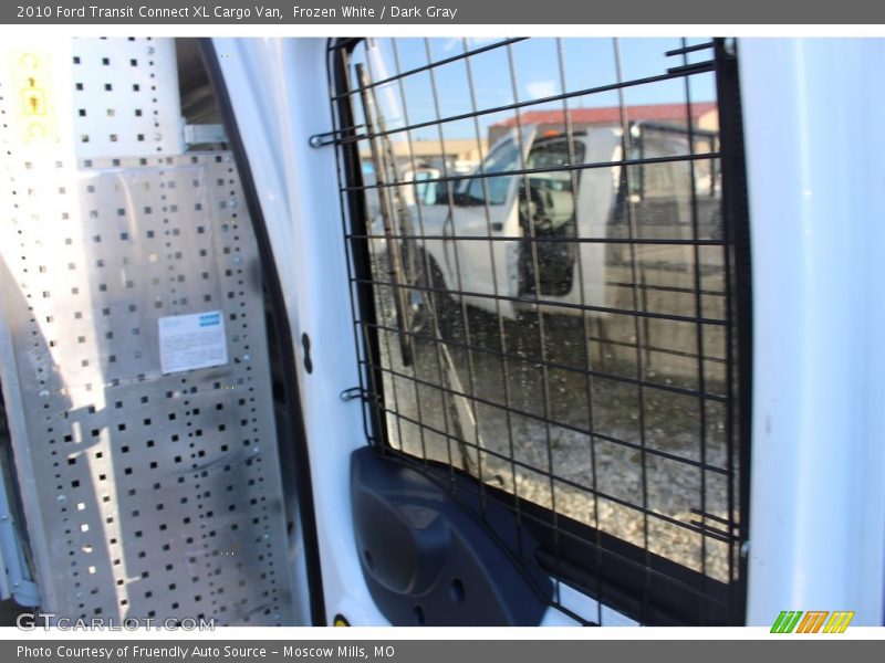 Frozen White / Dark Gray 2010 Ford Transit Connect XL Cargo Van