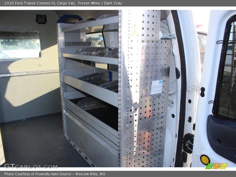 Frozen White / Dark Gray 2010 Ford Transit Connect XL Cargo Van