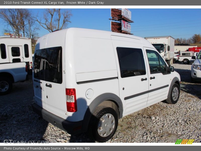 Frozen White / Dark Gray 2010 Ford Transit Connect XL Cargo Van