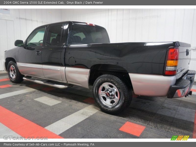 Onyx Black / Dark Pewter 2004 GMC Sierra 1500 SLE Extended Cab