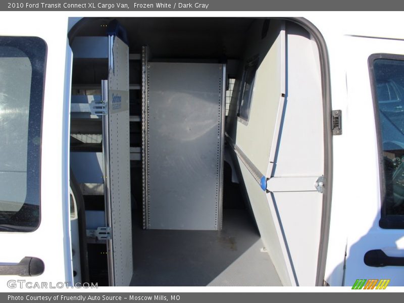 Frozen White / Dark Gray 2010 Ford Transit Connect XL Cargo Van