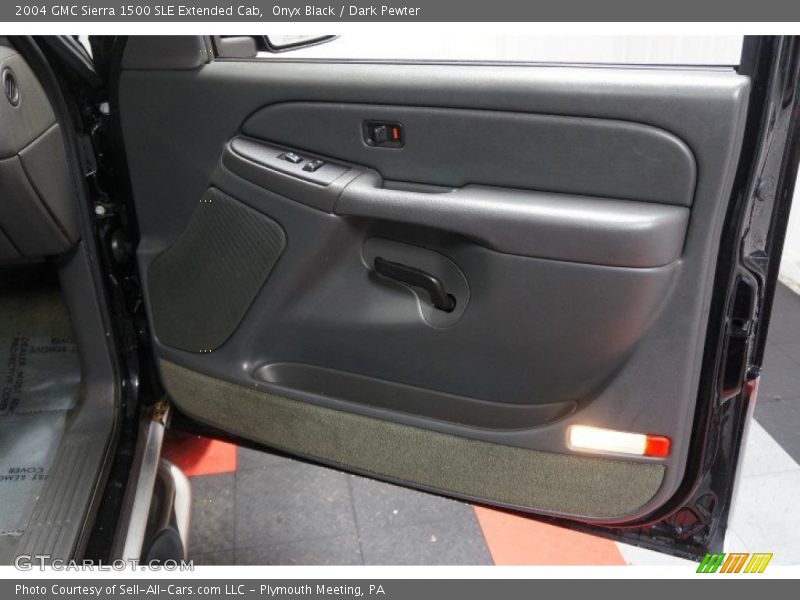 Onyx Black / Dark Pewter 2004 GMC Sierra 1500 SLE Extended Cab