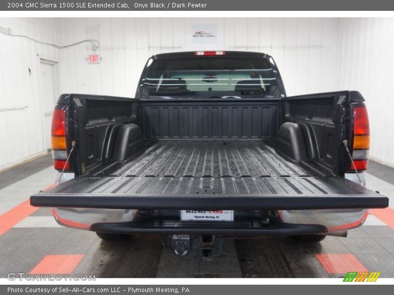 Onyx Black / Dark Pewter 2004 GMC Sierra 1500 SLE Extended Cab