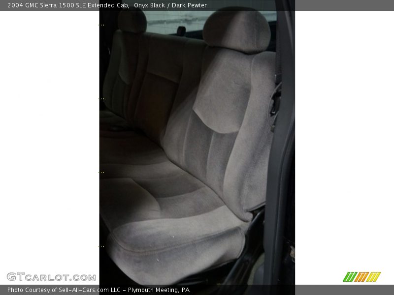 Onyx Black / Dark Pewter 2004 GMC Sierra 1500 SLE Extended Cab
