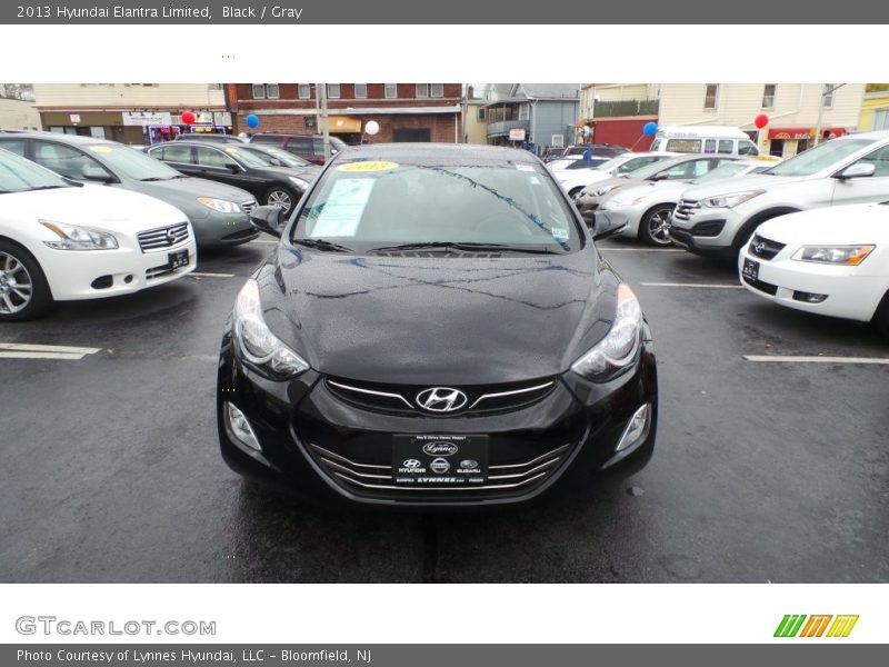 Black / Gray 2013 Hyundai Elantra Limited