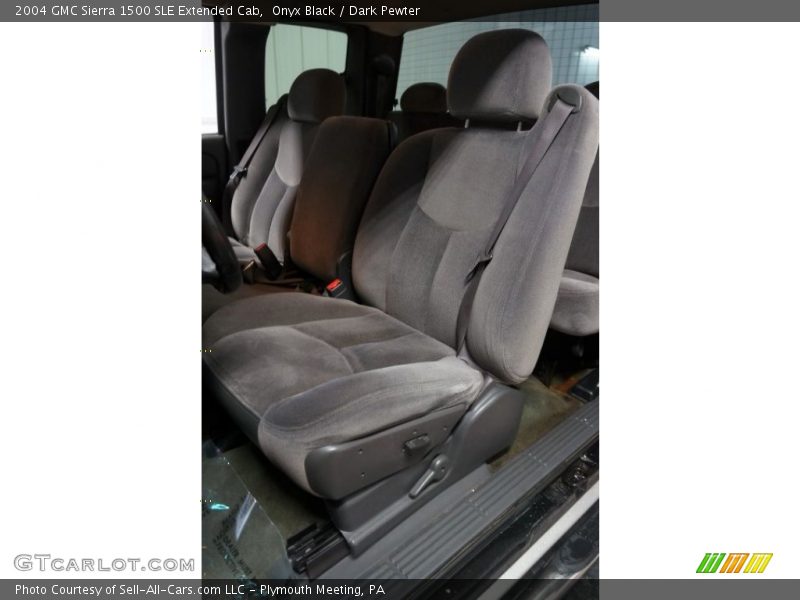 Onyx Black / Dark Pewter 2004 GMC Sierra 1500 SLE Extended Cab