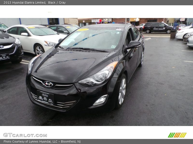 Black / Gray 2013 Hyundai Elantra Limited