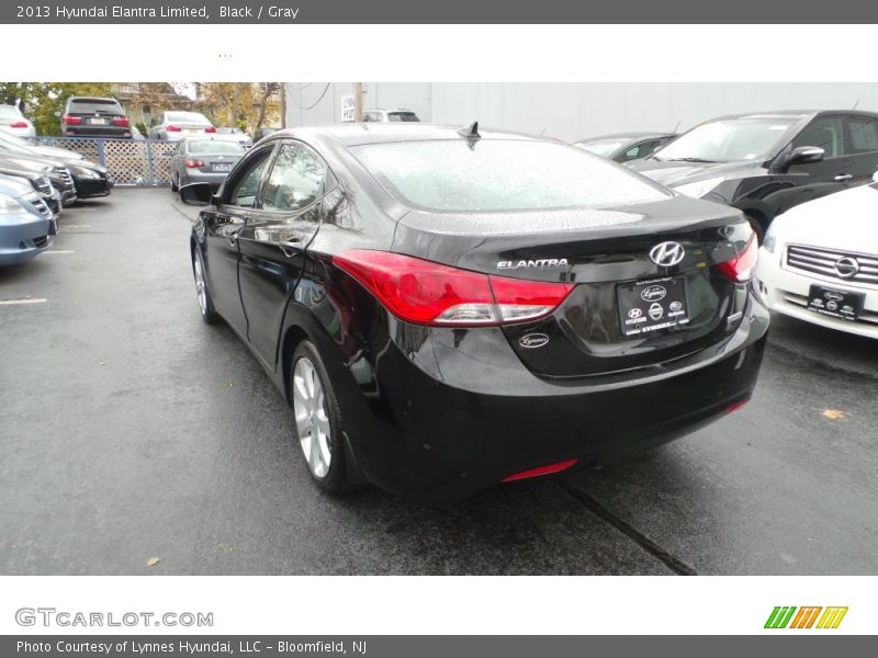 Black / Gray 2013 Hyundai Elantra Limited