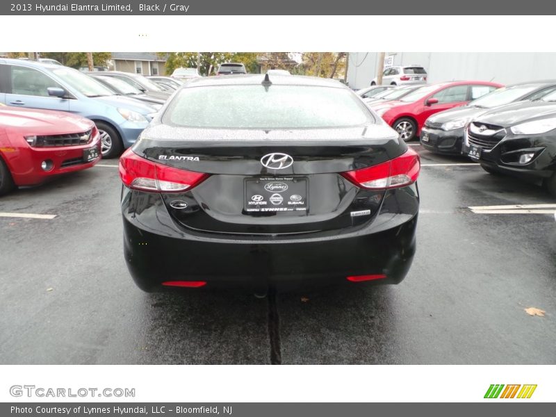 Black / Gray 2013 Hyundai Elantra Limited