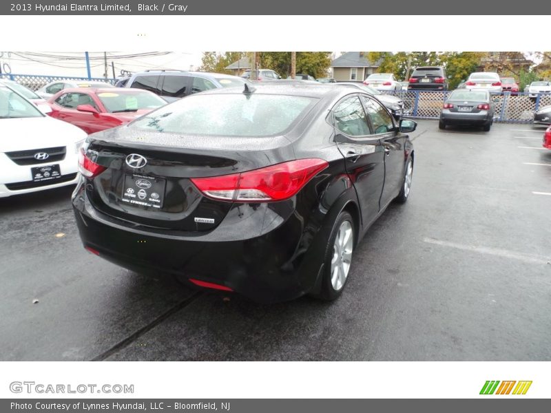 Black / Gray 2013 Hyundai Elantra Limited