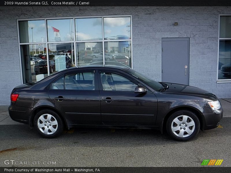 Cocoa Metallic / Camel 2009 Hyundai Sonata GLS