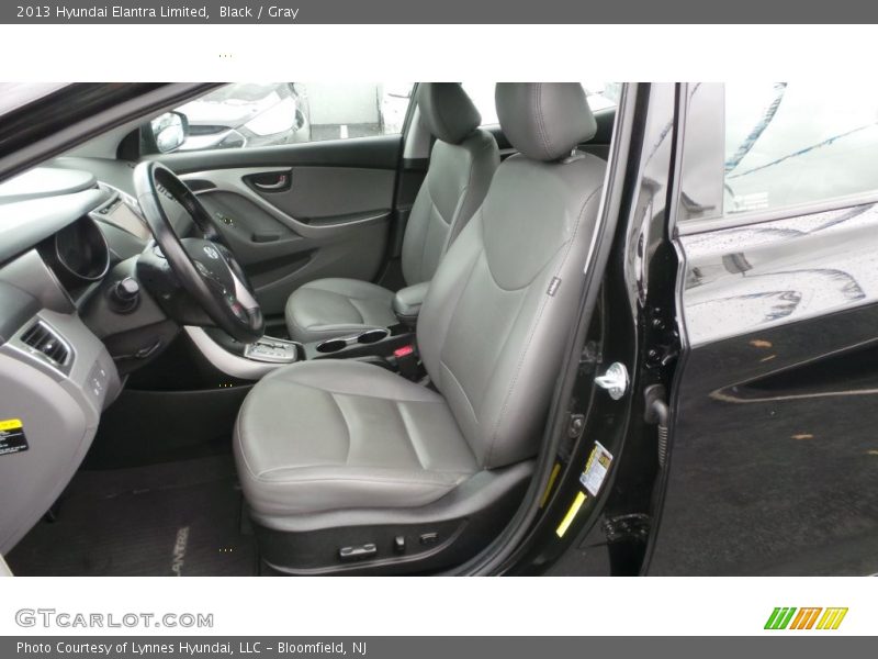 Black / Gray 2013 Hyundai Elantra Limited