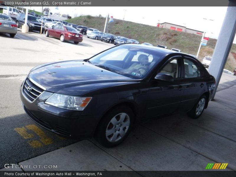 Cocoa Metallic / Camel 2009 Hyundai Sonata GLS