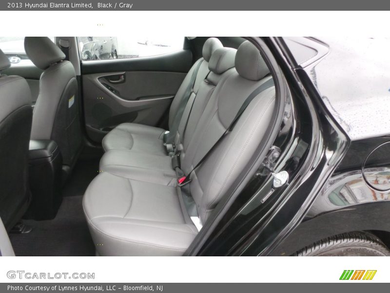 Black / Gray 2013 Hyundai Elantra Limited