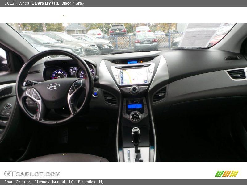 Black / Gray 2013 Hyundai Elantra Limited