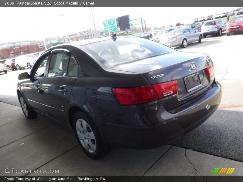 Cocoa Metallic / Camel 2009 Hyundai Sonata GLS