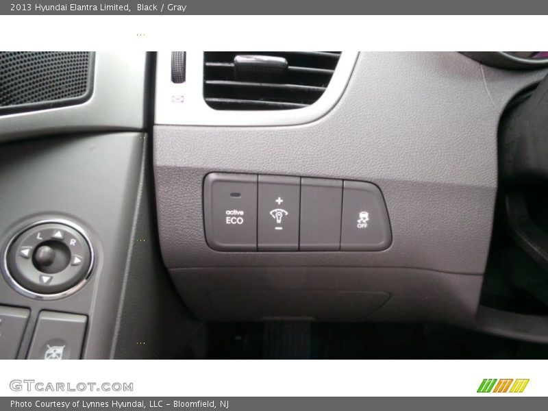 Black / Gray 2013 Hyundai Elantra Limited