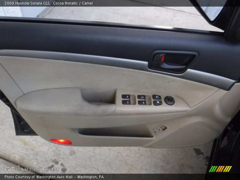 Cocoa Metallic / Camel 2009 Hyundai Sonata GLS