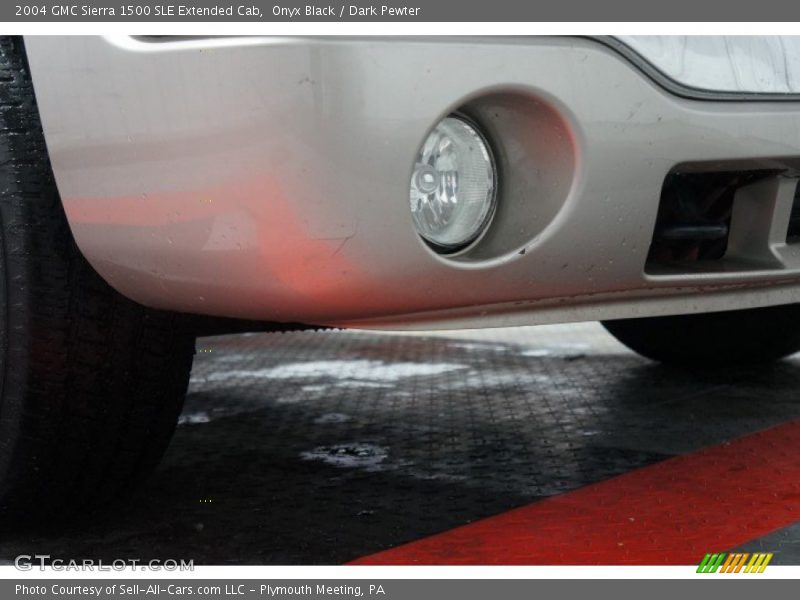 Onyx Black / Dark Pewter 2004 GMC Sierra 1500 SLE Extended Cab