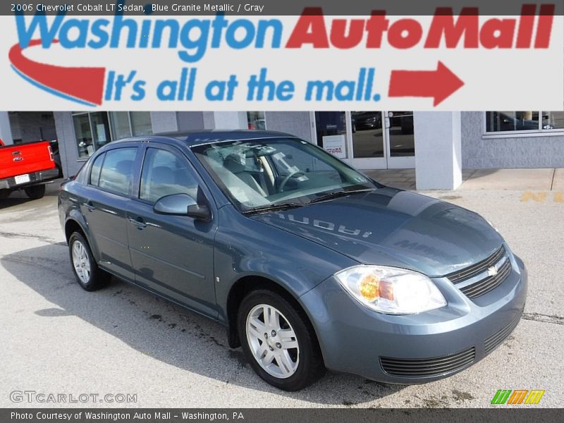 Blue Granite Metallic / Gray 2006 Chevrolet Cobalt LT Sedan