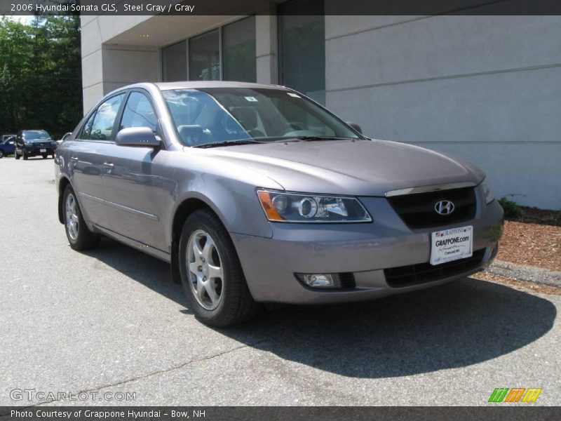 Steel Gray / Gray 2006 Hyundai Sonata GLS