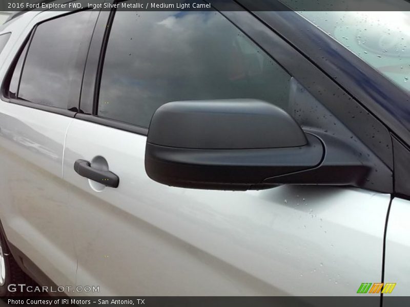Ingot Silver Metallic / Medium Light Camel 2016 Ford Explorer FWD