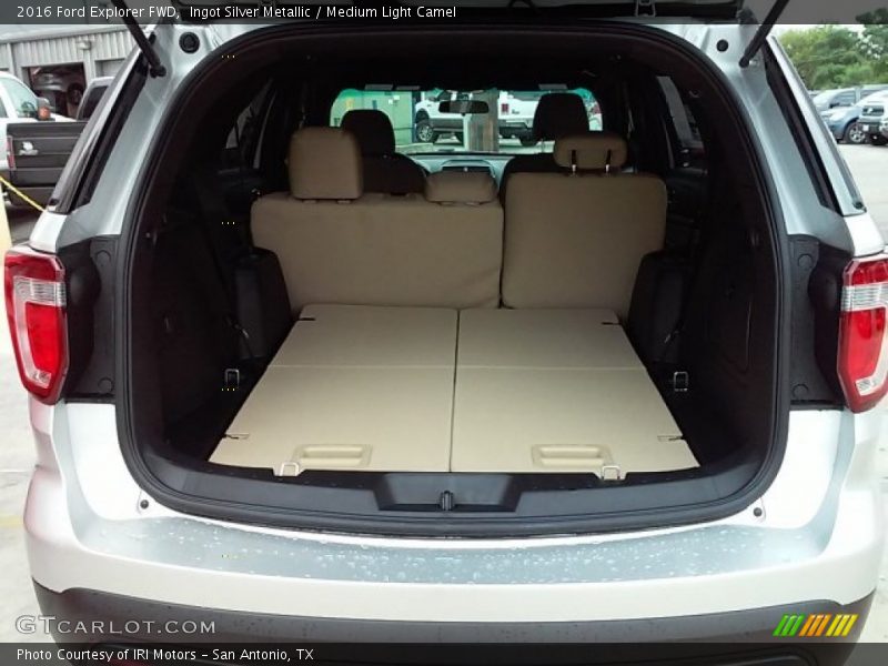 Ingot Silver Metallic / Medium Light Camel 2016 Ford Explorer FWD