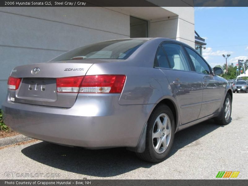 Steel Gray / Gray 2006 Hyundai Sonata GLS