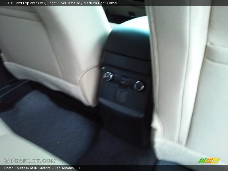 Ingot Silver Metallic / Medium Light Camel 2016 Ford Explorer FWD