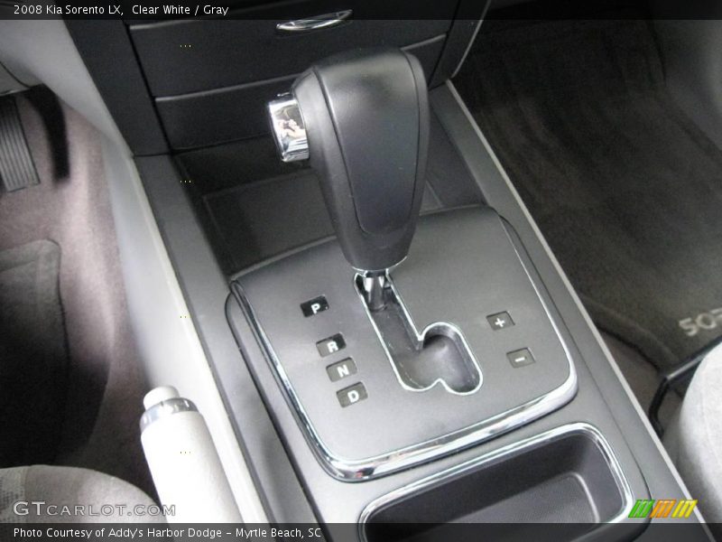 Clear White / Gray 2008 Kia Sorento LX