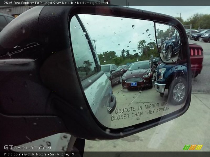 Ingot Silver Metallic / Medium Light Camel 2016 Ford Explorer FWD