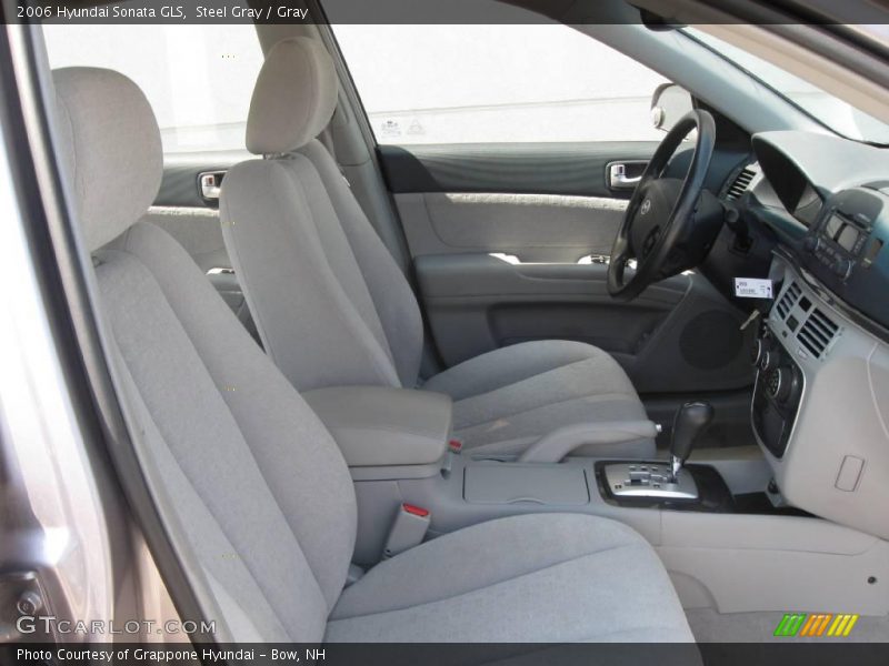 Steel Gray / Gray 2006 Hyundai Sonata GLS