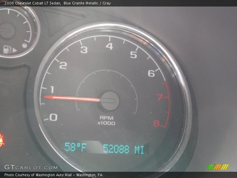 Blue Granite Metallic / Gray 2006 Chevrolet Cobalt LT Sedan